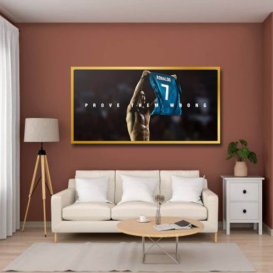 Ronaldo Canvas Wall Art for Living Room