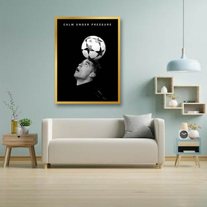 Ronaldo Canvas Wall Art for Drawing Room