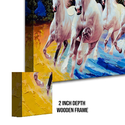 Running Horses Canvas Wall Art Paintings 