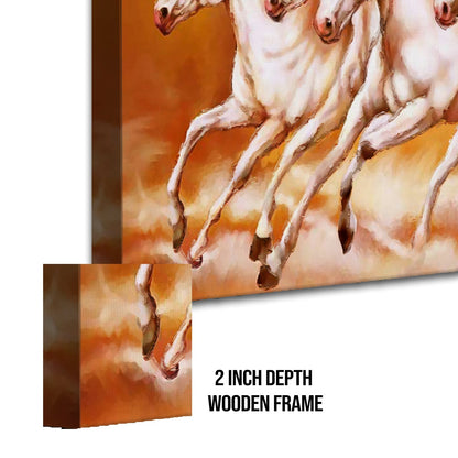 7 Horse Canvas Wall Art Paintings 