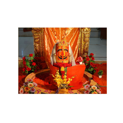 Shree Salasar Balaji Canvas Wall Art Painting 