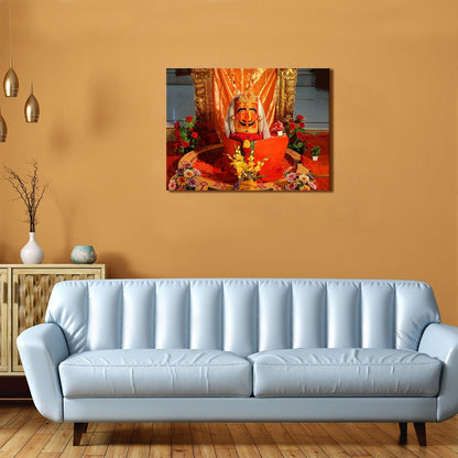 Shree Salasar Balaji Canvas Wall Art Painting 