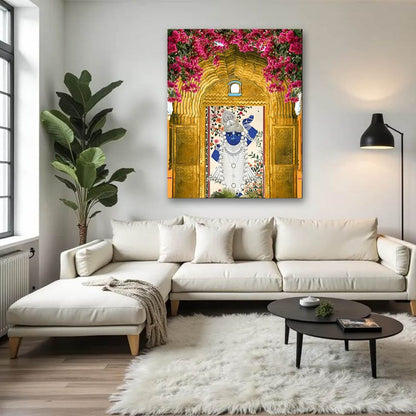 Shrinathji Canvas Wall Painting