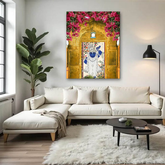 Shrinathji Canvas Wall Painting