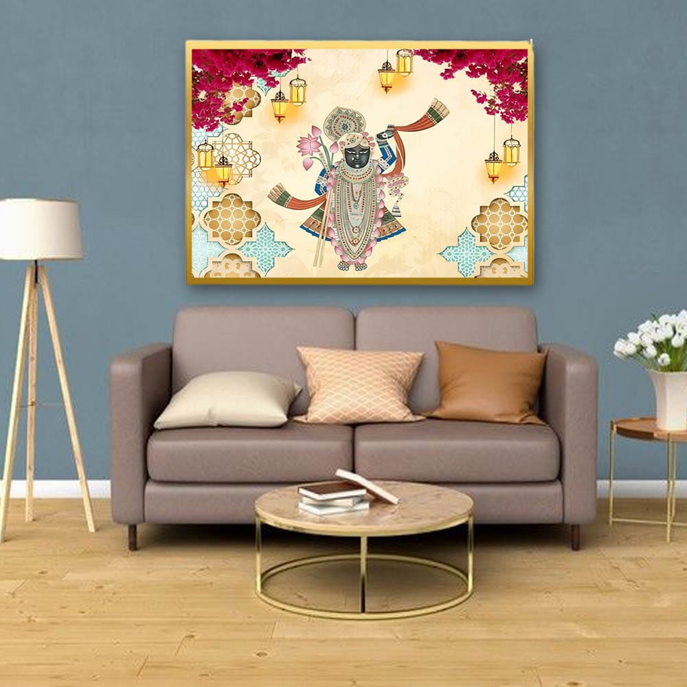 Shrinathji Canvas Wall Painting