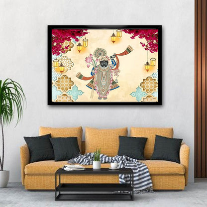 Shrinathji Canvas Wall Painting