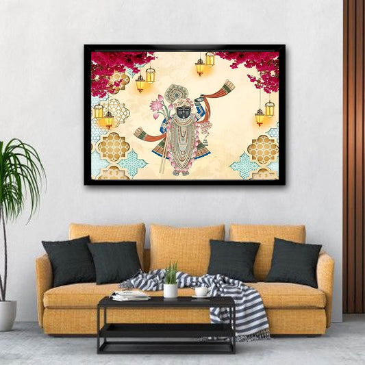 Shrinathji Canvas Wall Painting