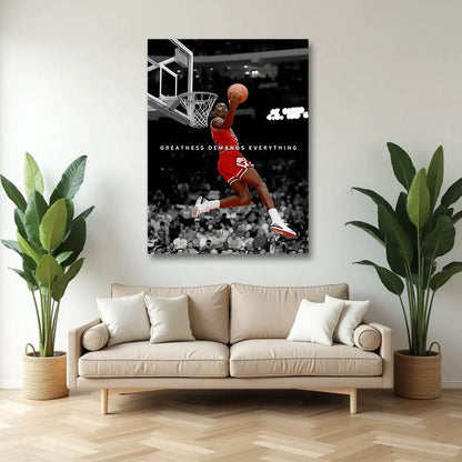 Michael Jordan Canvas Wall Painting 