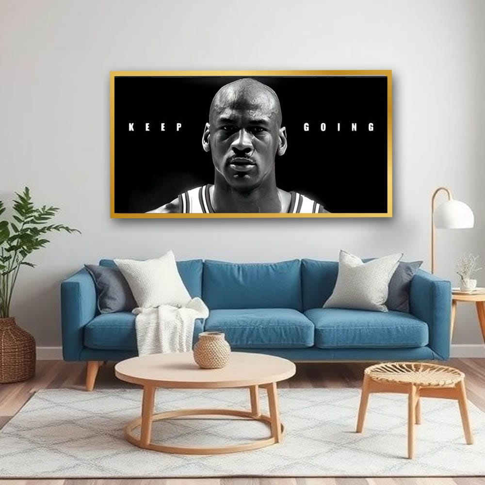 Michael Jordan Canvas Wall Art For Sports Room