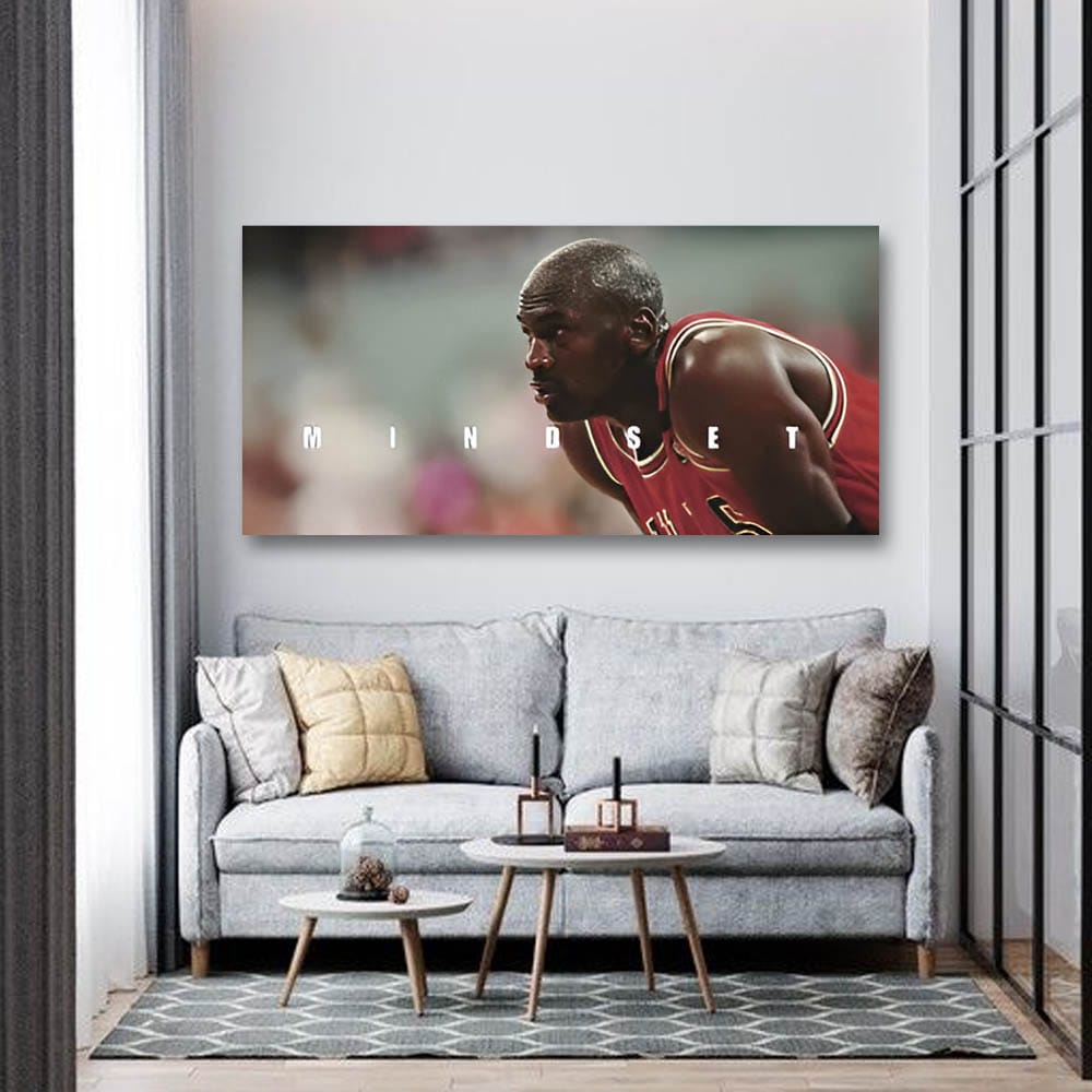 Michael Jordan Canvas Wall Art For Sports Room