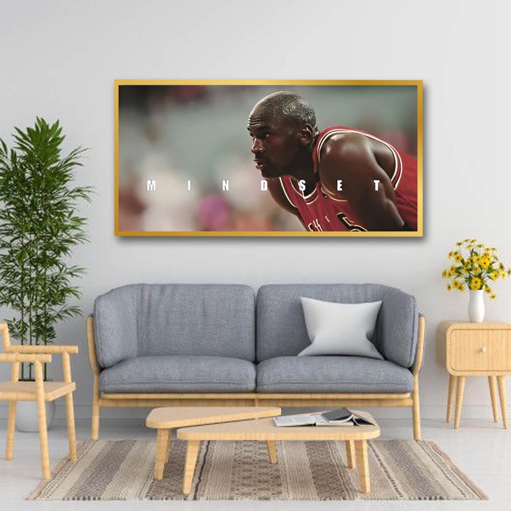 Michael Jordan Canvas Wall Art For Sports Room