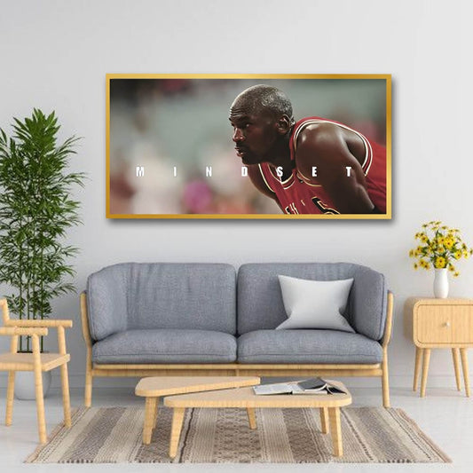 Michael Jordan Canvas Wall Art For Sports Room