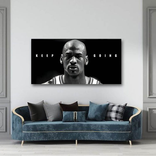 Michael Jordan Canvas Wall Art For Sports Room