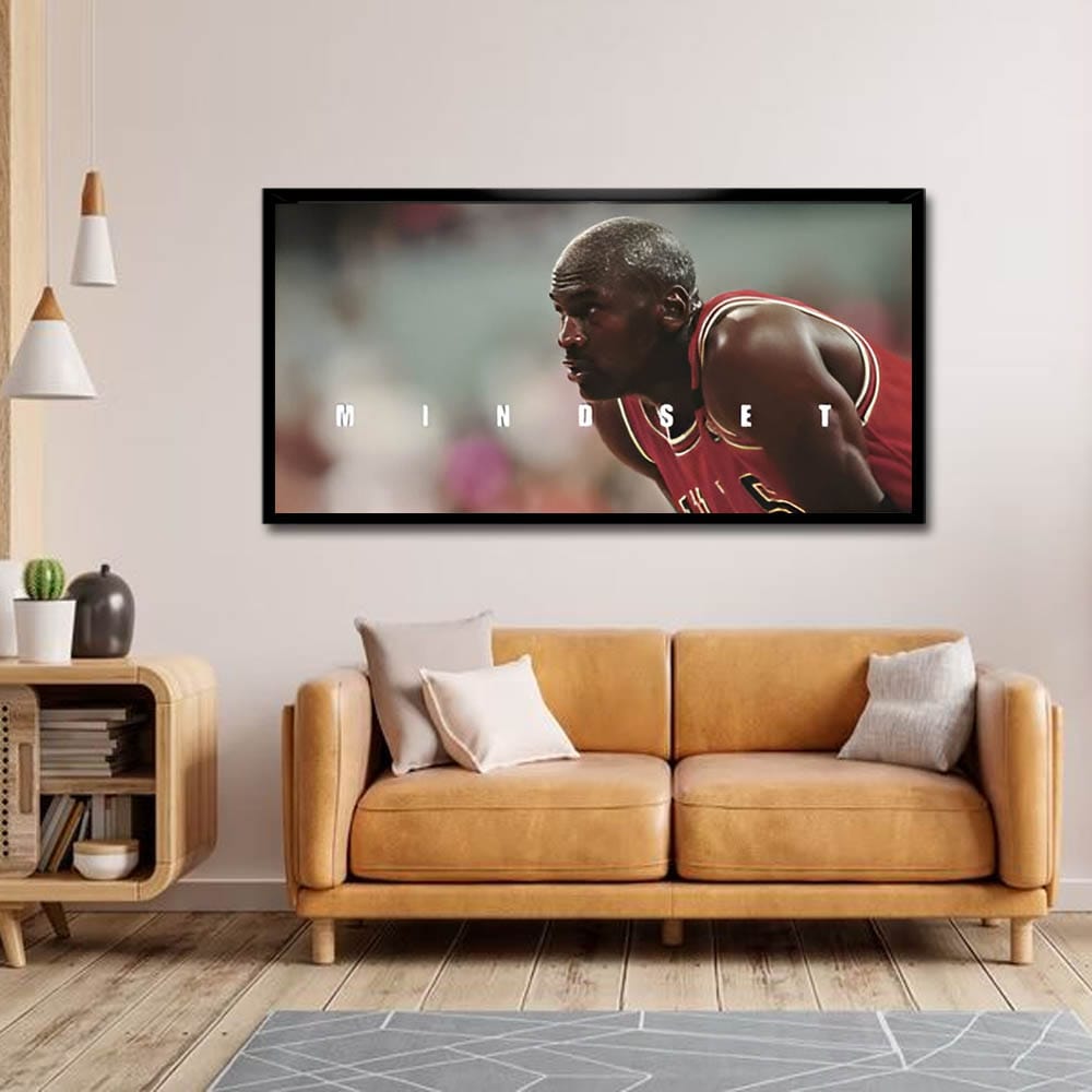 Michael Jordan Canvas Wall Art For Sports Room