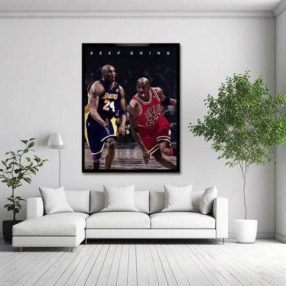Michael Jordan Canvas Wall Art For Living Room