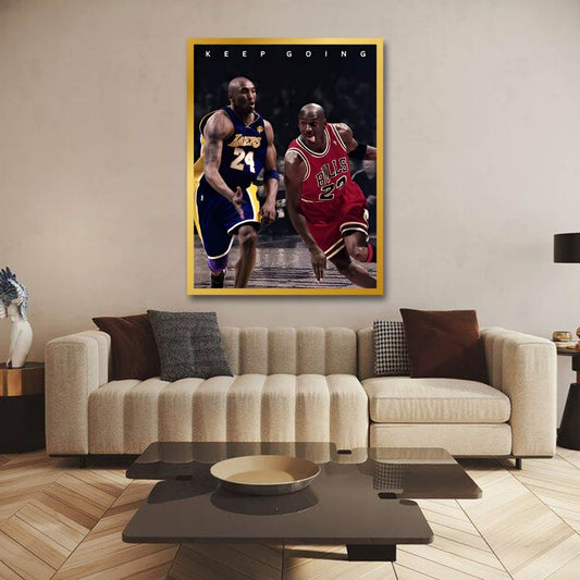 Michael Jordan Canvas Wall Art For Living Room
