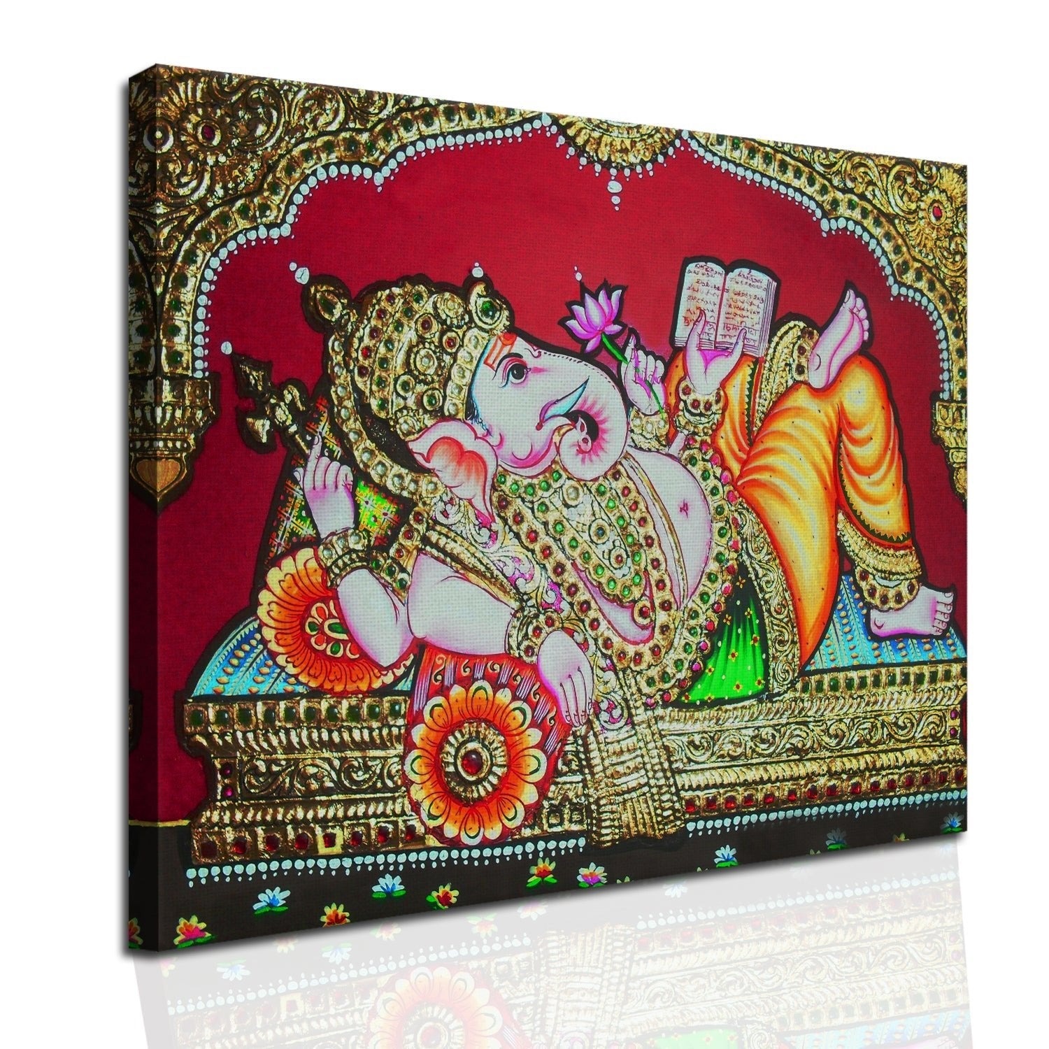 Ganesh Canvas Wall Art Painting 