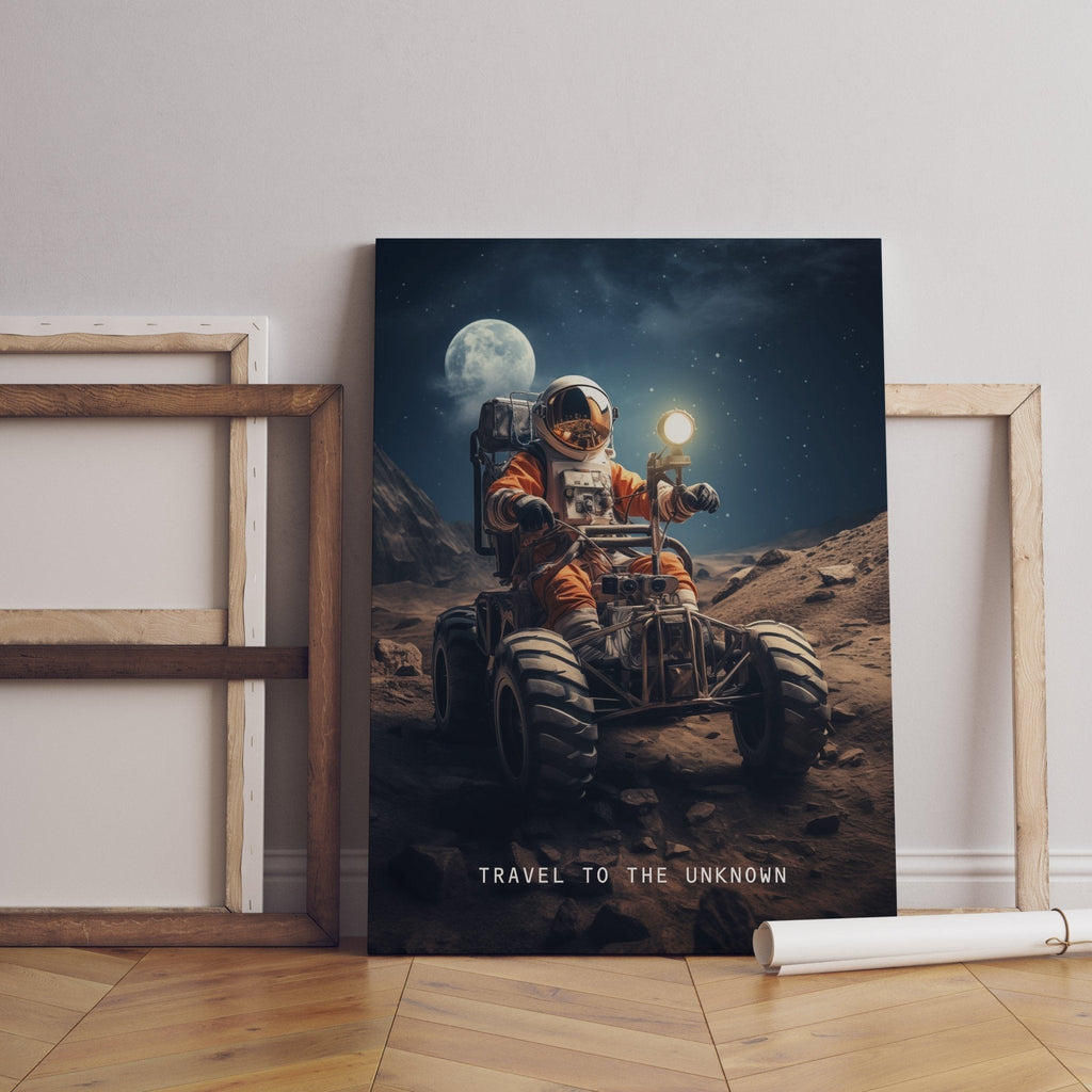 Travel to the Unknown Canvas  Wall Art Painting