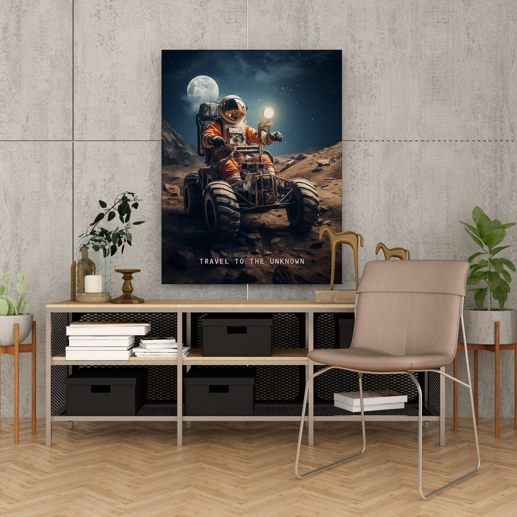 Travel to the Unknown Canvas  Wall Art Painting