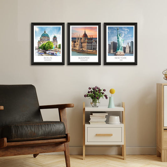 Travel Theme Canvas Wall Art Painting
