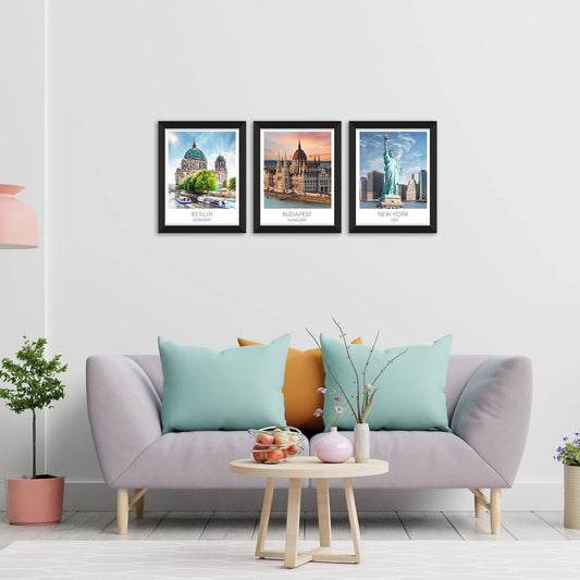 Travel Theme Canvas Wall Art Painting