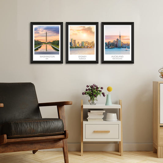 Travel Theme Canvas Wall Art Painting
