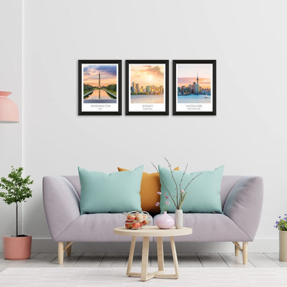 Travel Theme Canvas Wall Art Painting