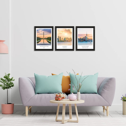 Travel Theme Canvas Wall Art Painting