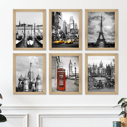 Vintage Travel Canvas Wall Art Painting