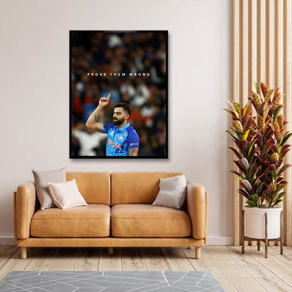 Virat Kohli Canvas Wall Painting For Living Room