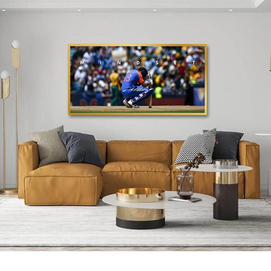Virat Kohli Canvas Wall Art For Bedroom