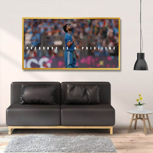 Virat Kohli Canvas Wall Art For Home Decoration
